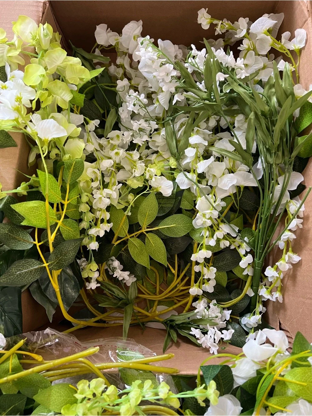 Bulk Artificial flowers and rose petals